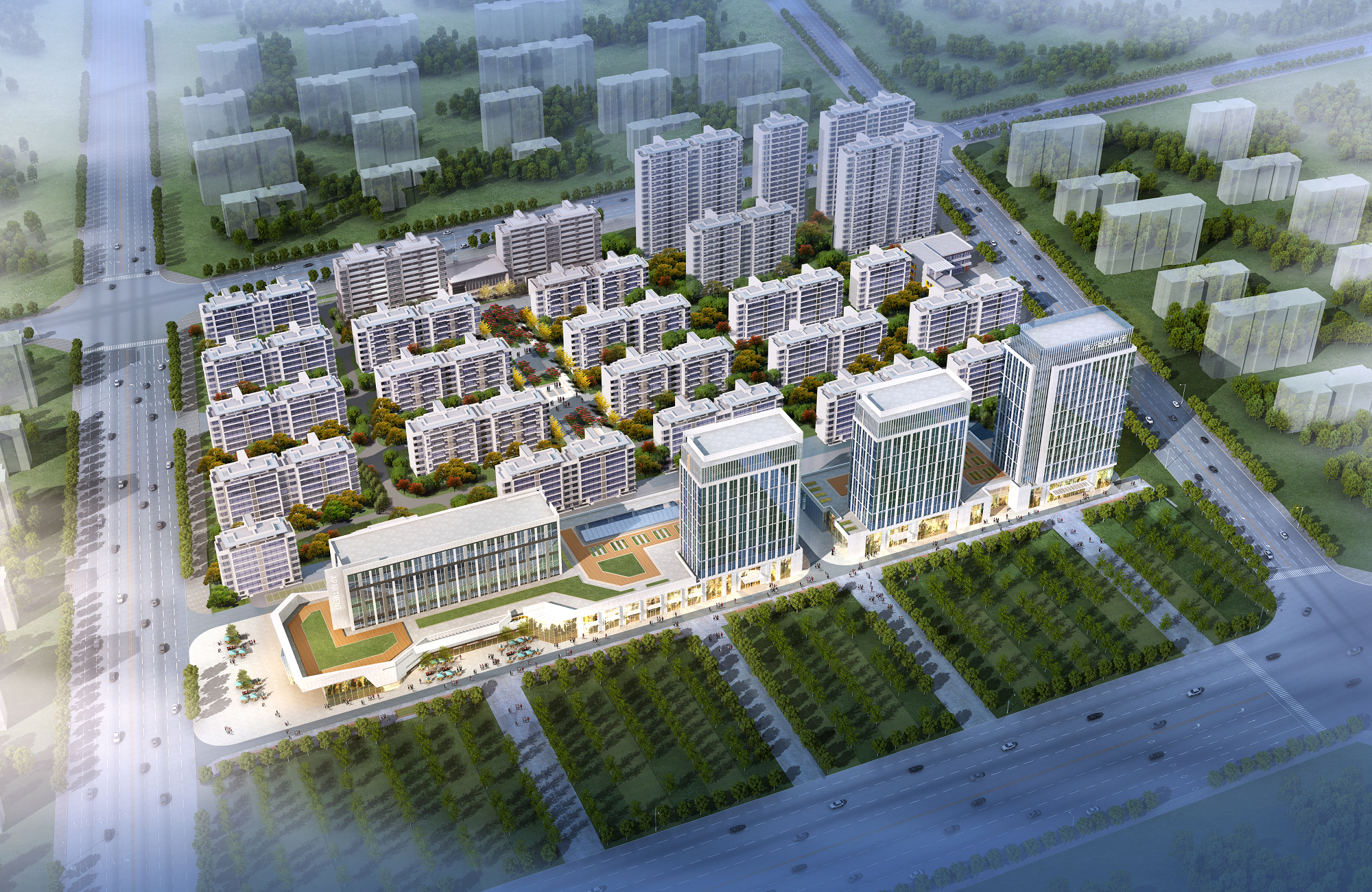 臨沂市北城新區(qū)創(chuàng)意產(chǎn)業(yè)園項(xiàng)目 建筑面積約165234