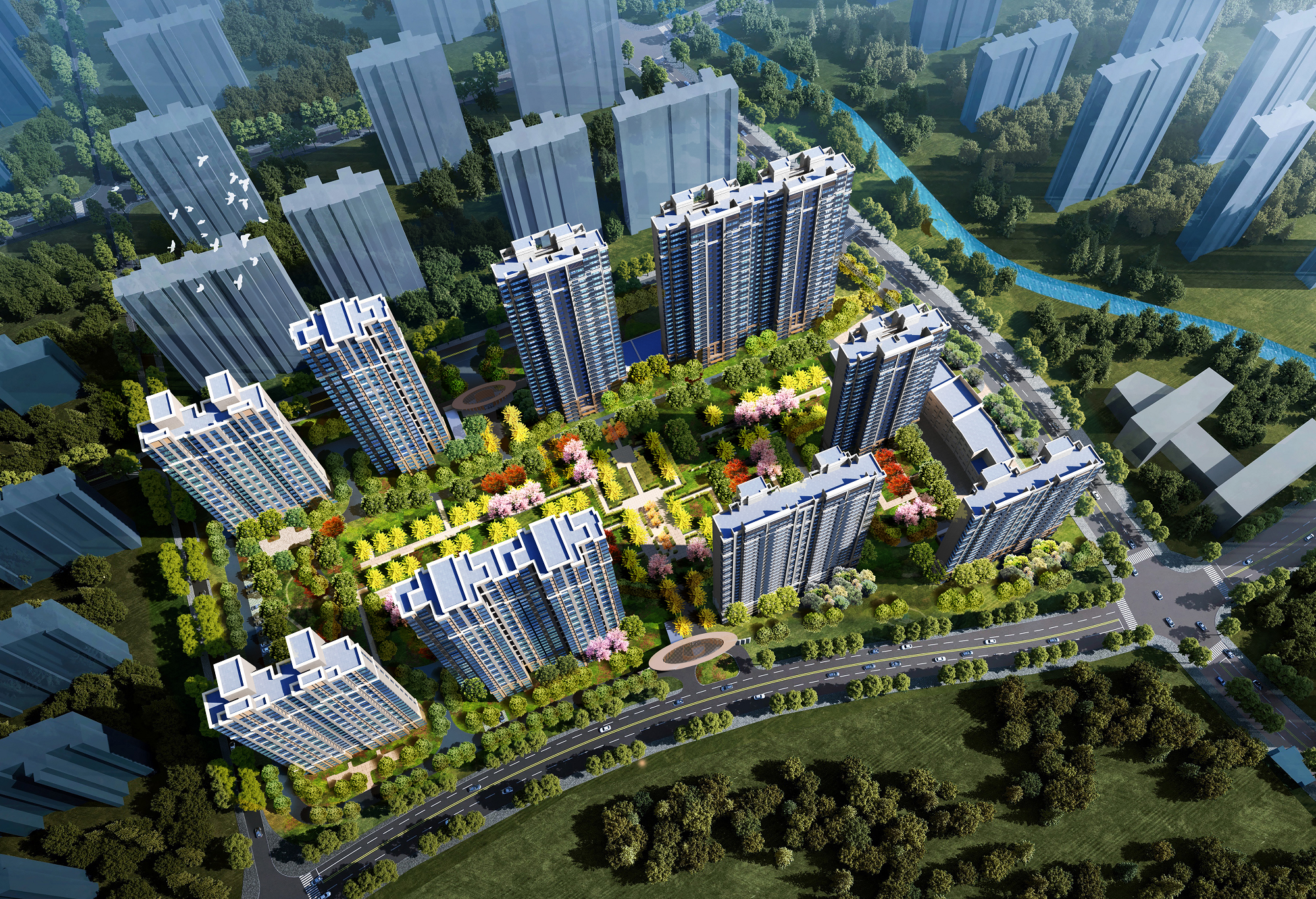 魯能領(lǐng)秀城G3地塊二期房地產(chǎn)開發(fā)建設(shè)項目 建設(shè)單位山東魯能亙富開發(fā)有限公司建筑面積137101