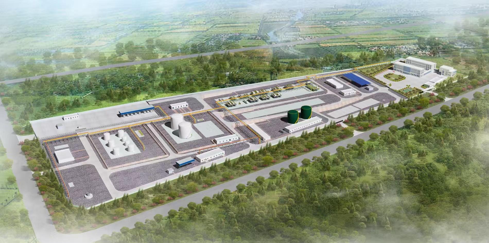 錦州20-2天然氣分離廠遷建項目